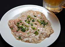 さっぱりとした味わいのため、酒の肴としてオーダーする人も