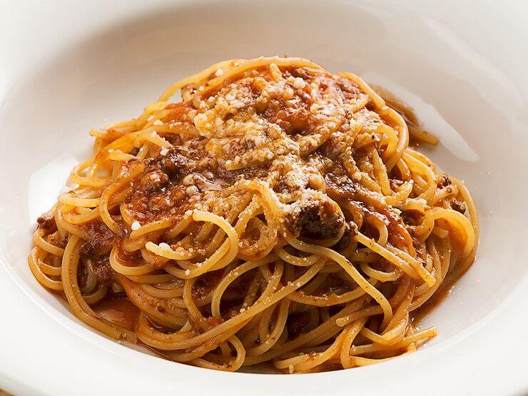 親しみやすい素朴な味の『ゴキゲン!! ミートソース スパゲティ』 