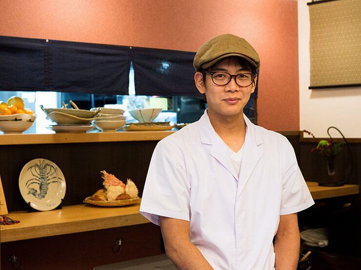 無類の甲殻類好きの店主による、【うぶか】ならではの極上の料理を堪能