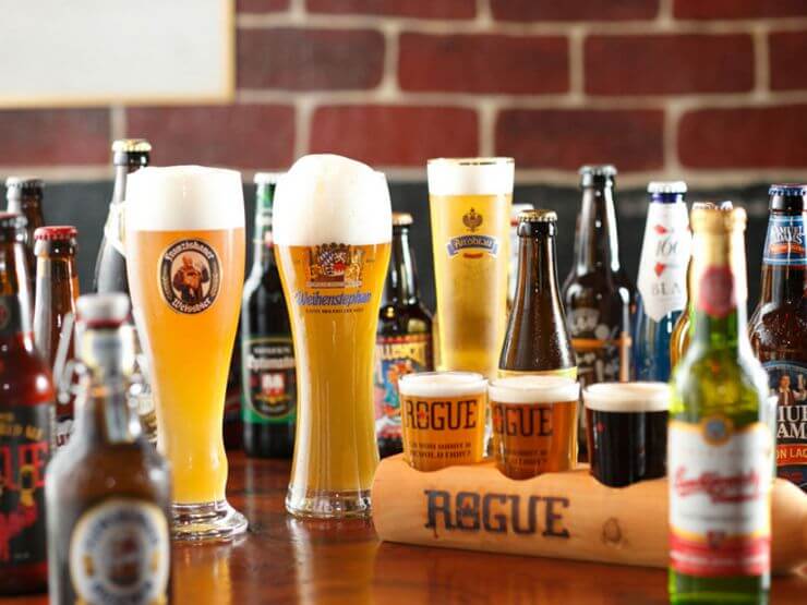 クラフトビールを中心に11種類のビールを楽しめます。