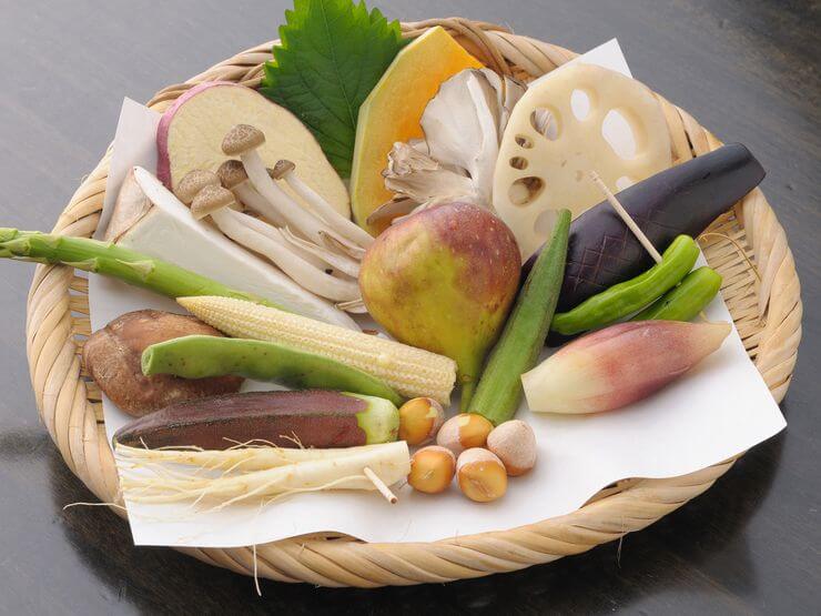 季節を感じる食材をとり入れています
