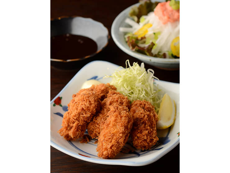 さくさくプリっとジューシーな『カキフライ』