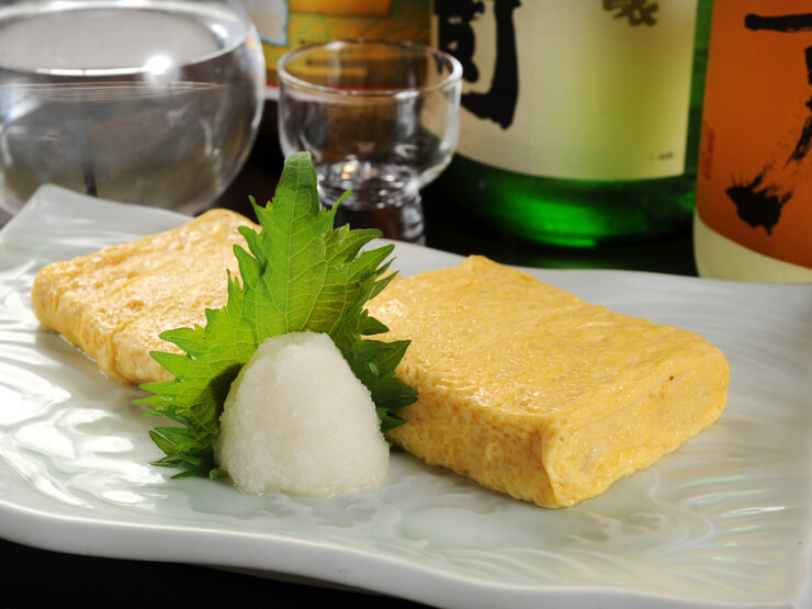 美味しい和食店に欠かせないメニュー『特製　だし巻』