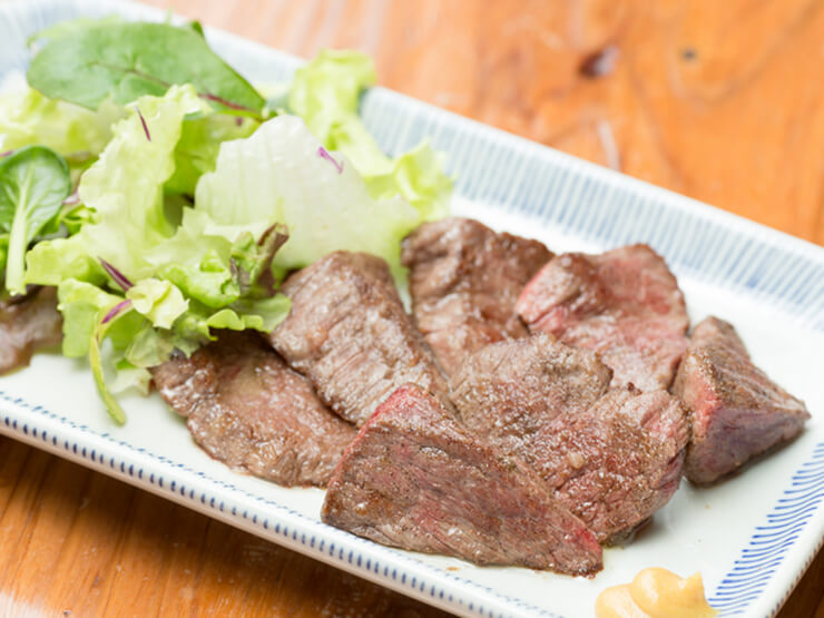 A4級の讃岐牛は柔らかな肉質で、あっさりとした食べやすい味です